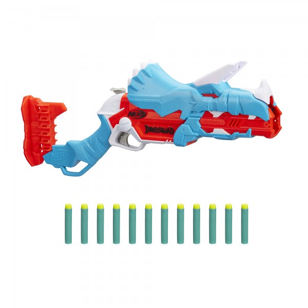 LANZADOR NERF DINOSQUAD TRICERA-BLAST