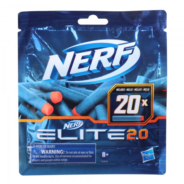 REPUESTO NERF ELITE 2.0 20 DARDOS