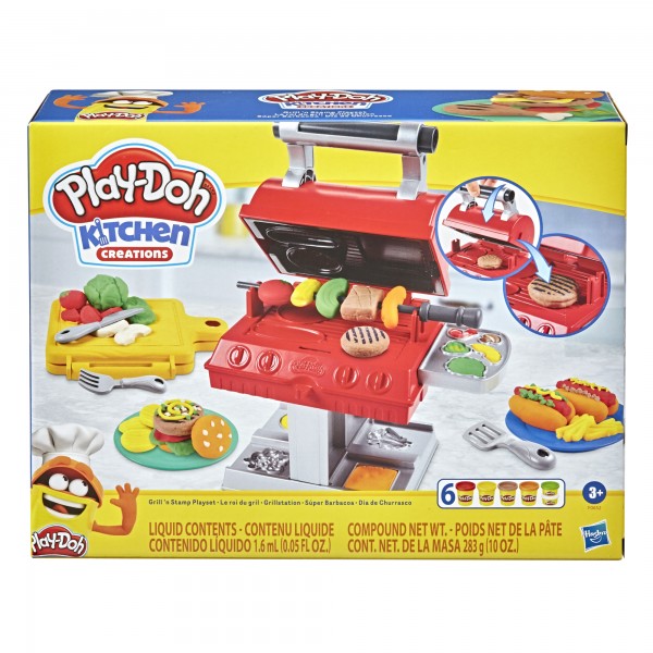 MASAS Y PLASTILINAS PLAY-DOH KITCHEN CREATIONS SUPER BARBACOA