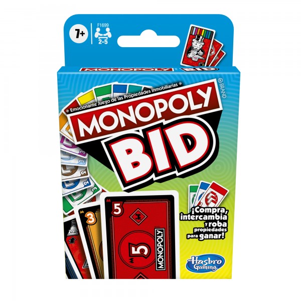 JUEGO DE MESA MONOPOLY BID