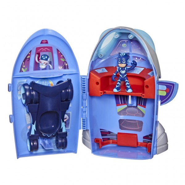 SET PJ MASKS CUARTEL GENERAL 2 EN 1 CONNOR