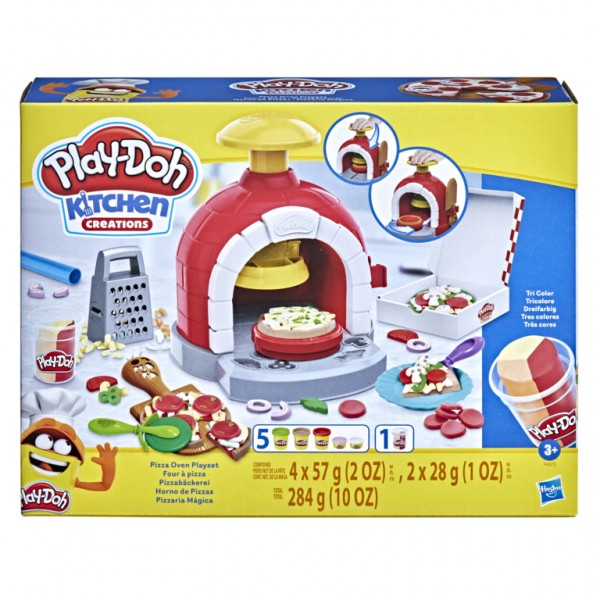 MASAS Y PLASTILINAS PLAY-DOH KITCHEN CREATIONS HORNO PIZZA