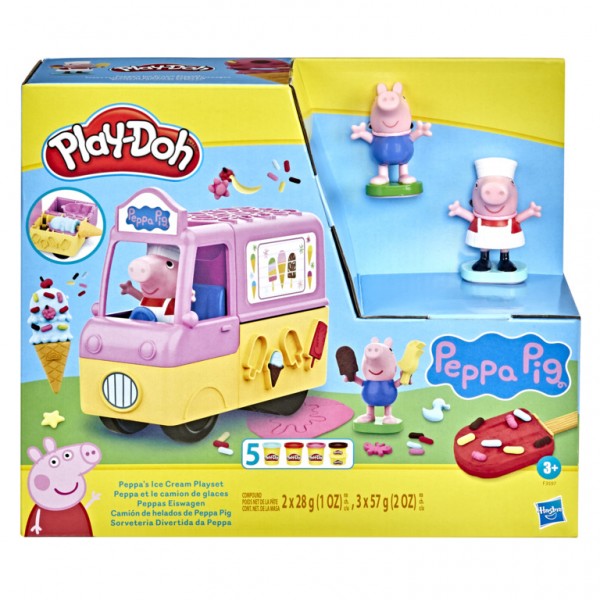 MASAS Y PLASTILINAS PLAY-DOH PEPPA PIG CAMIÓN DE HELADOS