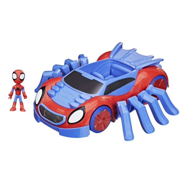 FIGURA SPIDEY AND FRIENDS SUPER VEHICULO ARAÑA