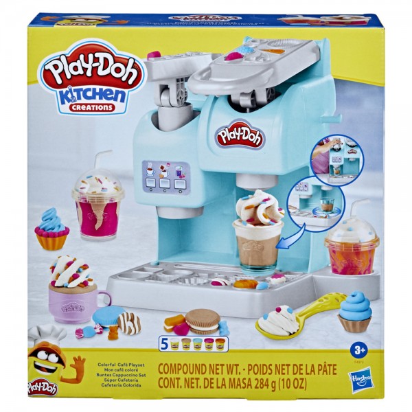 MASAS Y PLASTILINAS PLAY-DOH KITCHEN CREATIONS SÚPER CAFETERÍA