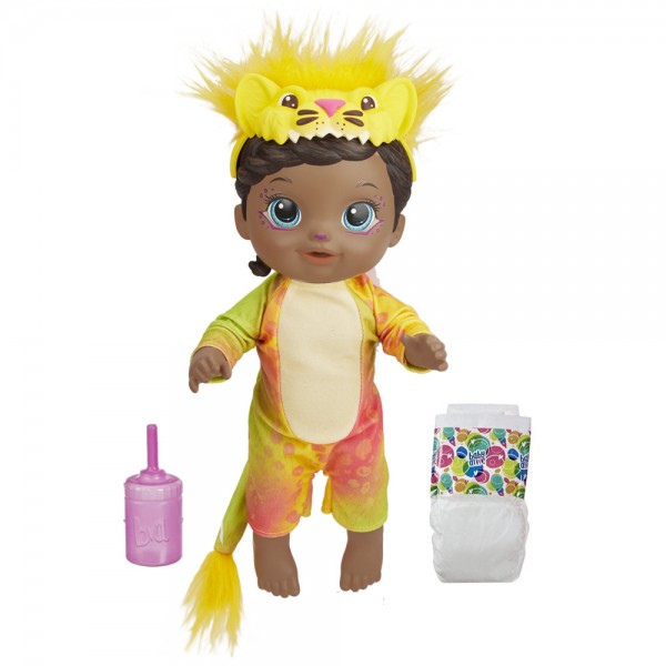 MUÑECA BABY ALIVE PLASTIC FREE PACK RAINBOW WILDCAT LION