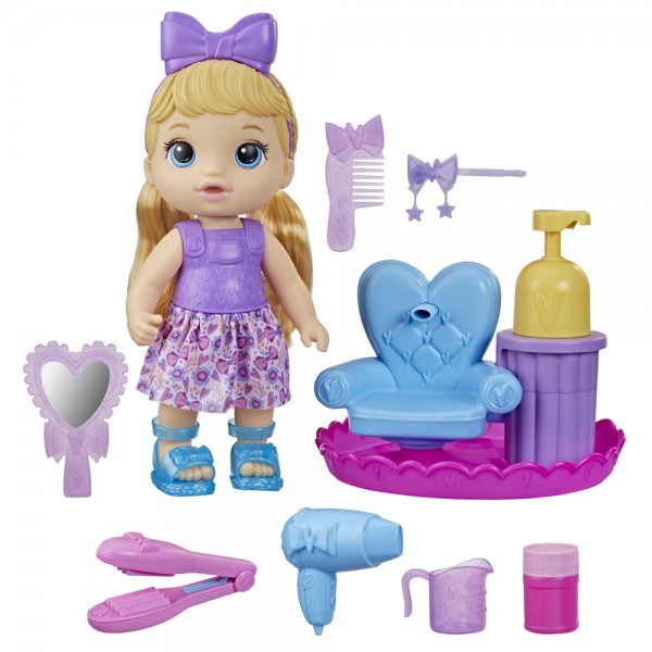 MUÑECA BABY ALIVE DIVERSION CON BURBUJAS RUBIA