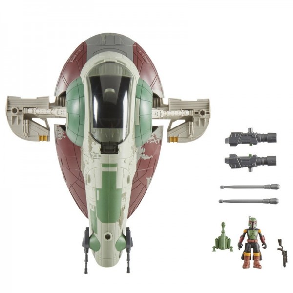 FIGURA STAR WARS MISSION FLEET FIRESPRAY BOBA FETT