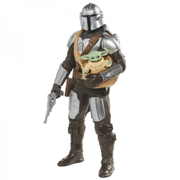 FIGURAS ELECTRÓNICAS FAN STAR WARS GALACTIC ACTION THE MANDALORIAN & GROGU