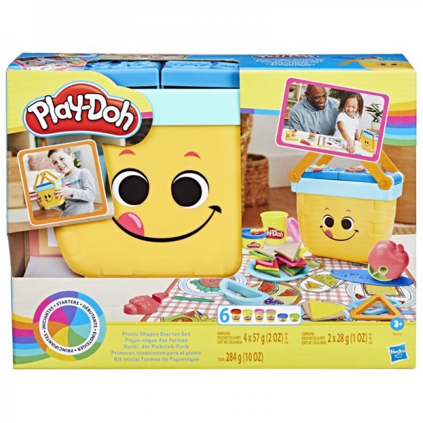 MASAS Y PLASTILINAS PLAY-DOH PRINCIPIANTES PRIMERAS CREACIONES PARA PICNIC