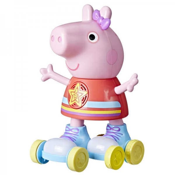 MUÑECA PEPPA PIG PEPPA CLUB PEPPA CANTA Y PATINA