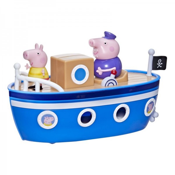 MUÑECA PEPPA PIG ADVENTURES BARCO ABUELO PIG