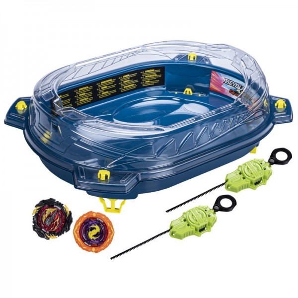 SET BATALLA BEYBLADE BURST QUADSTRIKE THUNDER EDGE