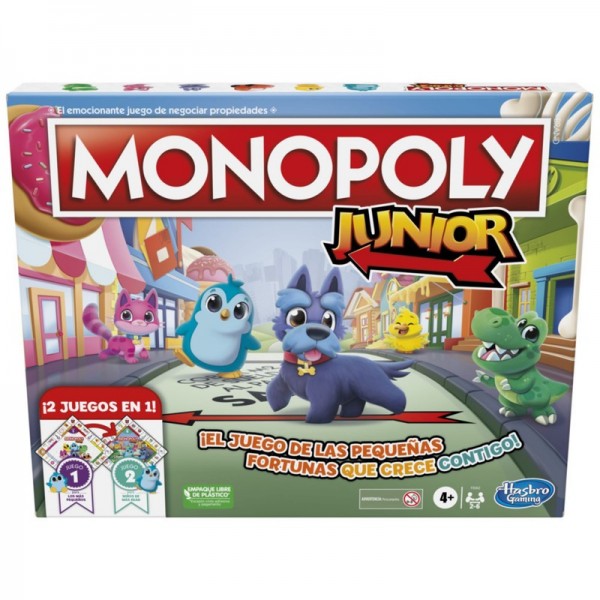 JUEGO DE TABLERO MONOPOLY JUNIOR