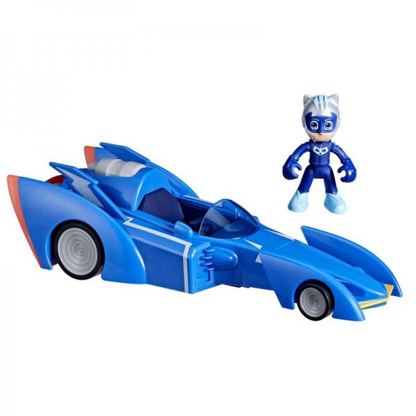FIGURA DE ACCIÓN PJ MASKS POWER HEROES SÚPER GATO-MÓVIL