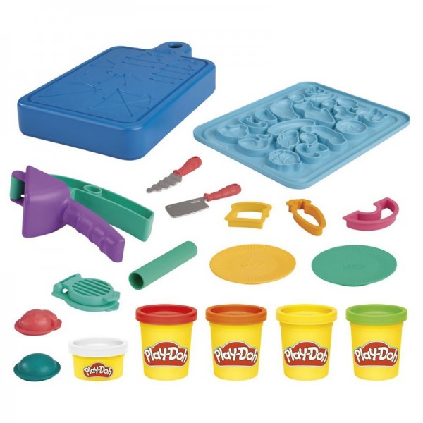 MASAS Y PLASTILINAS PLAY-DOH PRIMERAS CREACIONES DEL PEQUEÑO CHEF