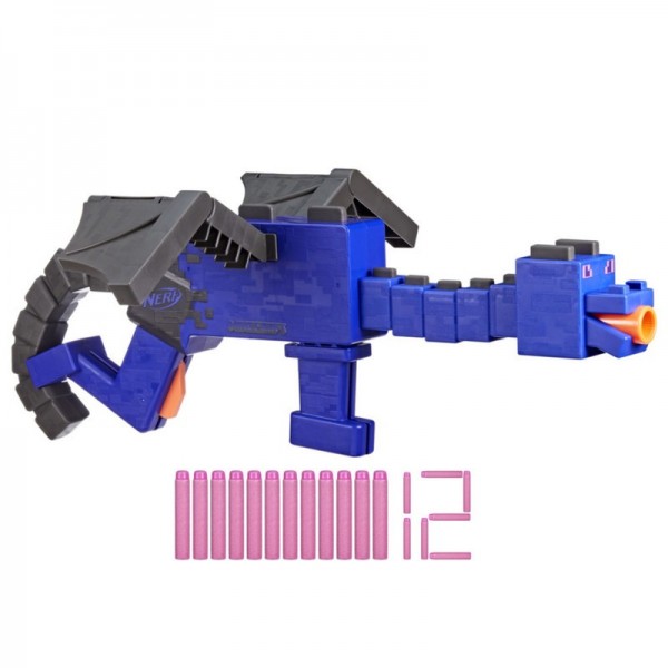 LANZADOR NERF MINECRAFT ENDER DRAGON