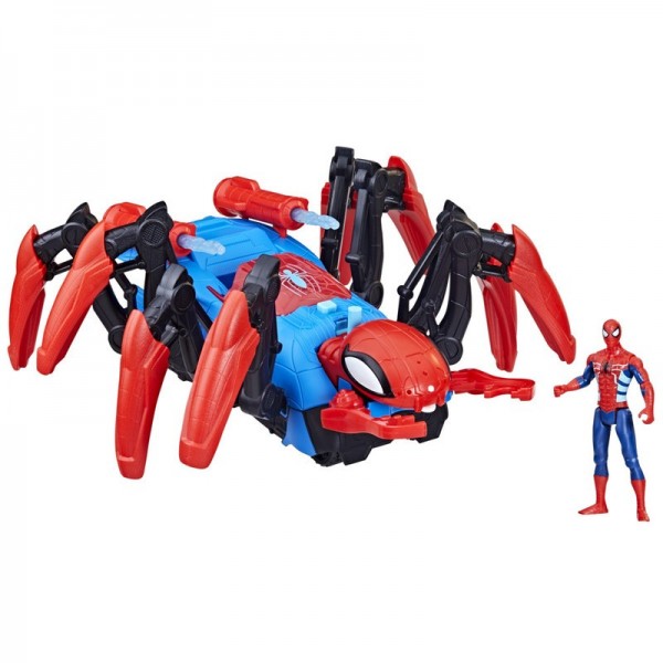 FIGURA DE ACCIÓN SPIDER-MAN VEHÍCULO ARACNOLANZADOR