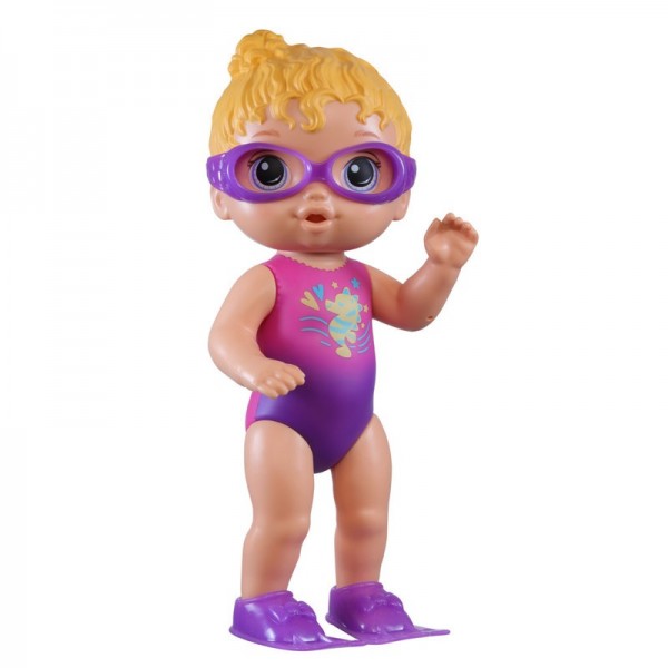 MUÑECA BABY ALIVE SUNNY LA NADADORA PELO RUBIO