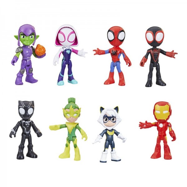 FIGURA SURTIDA DE ACCIÓN SPIDEY & HIS AMAZING FRIENDS HÉROES