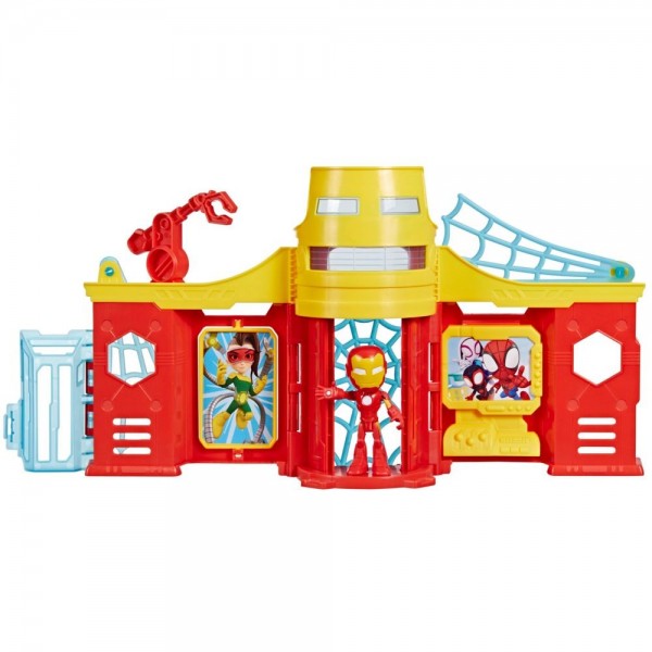 SET SPIDEY & HIS AMAZING FRIENDS TORRE STARK IRON MAN