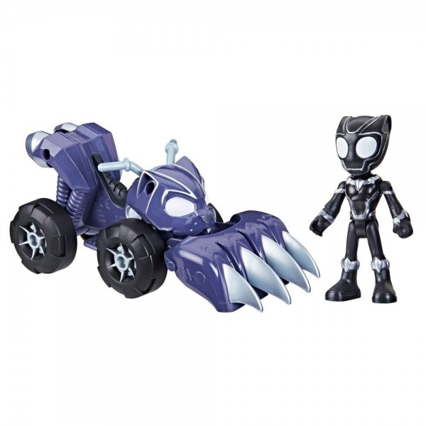 SET SPIDEY & HIS AMAZING FRIENDS PATRULLERO BLACK PANTHER