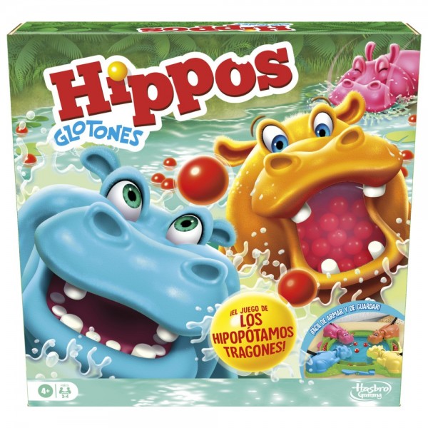 JUEGO DE MESA HASBRO GAMING HIPPOS GLOTONES