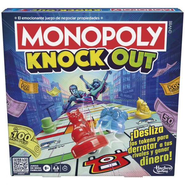 JUEGO DE MESA MONOPOLY KNOCKOUT