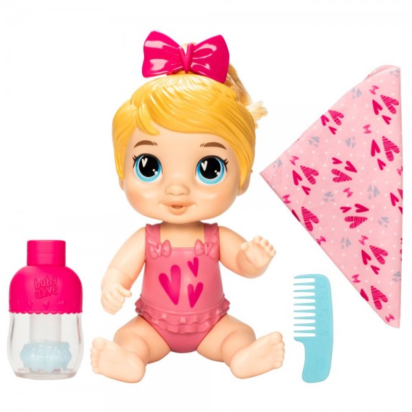 MUÑECA BABY ALIVE BURBUJAS RELAJANTES HARPER HUGS CABELLO RUBIO