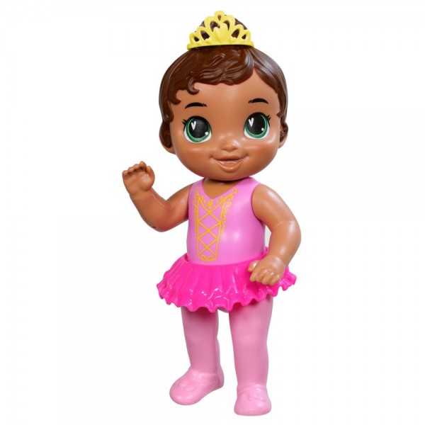 MUÑECA BABY ALIVE PRINCESA BAILARINA CABELLO CASTAÑO