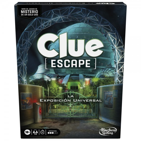 JUEGO DE MESA HASBRO GAMING CLUE ESCAPE LA EXPOSICIÓN UNIVERSAL