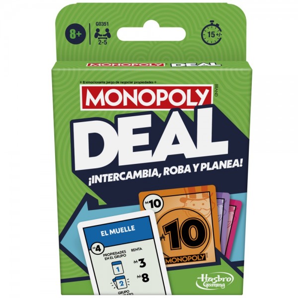 JUEGO DE MESA MONOPOLY DEAL