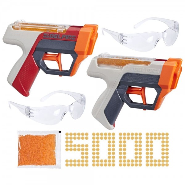LANZADOR NERF PRO GELFIRE DUAL WIELD