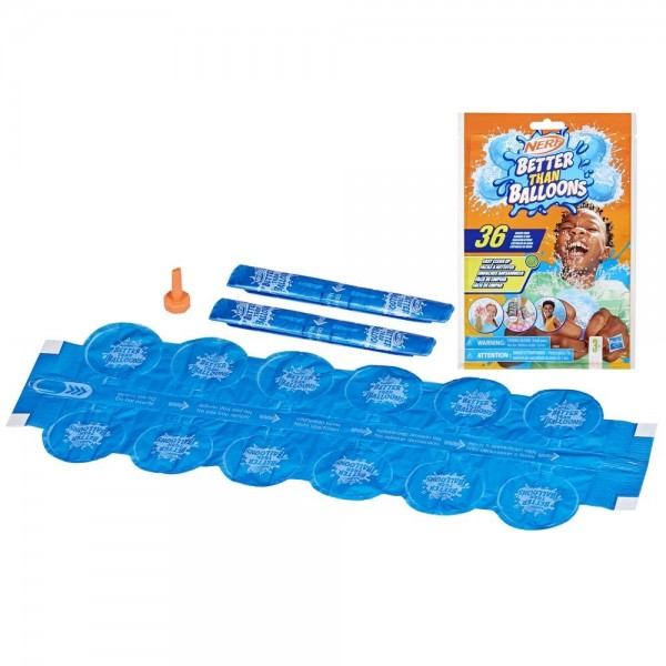 CÁPSULAS DE AGUA SUPER SOAKER BETTER THAN BALLOONS 36 UNIDADES