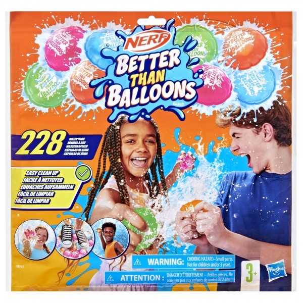 CÁPSULAS DE AGUA SUPER SOAKER BETTER THAN BALLOONS 228 UNIDADES