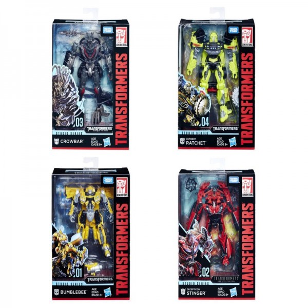 FIGURA DE ACCIÓN TRANSFORMERS STUDIO SERIES DELUXE SURTIDO
