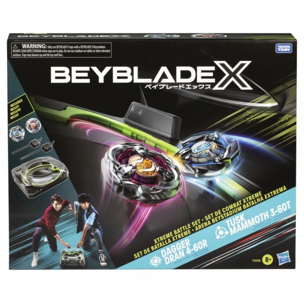 TROMPO BEYBLADE X SET DE BATALLA XTREME