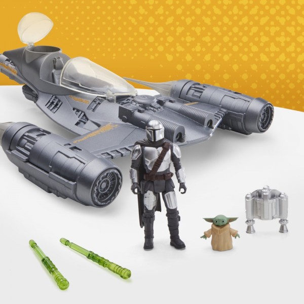 FIGURA DE ACCIÓN STAR WARS EPIC HERO SERIES THE MANDALORIAN'S N-1 STARFIGHTER