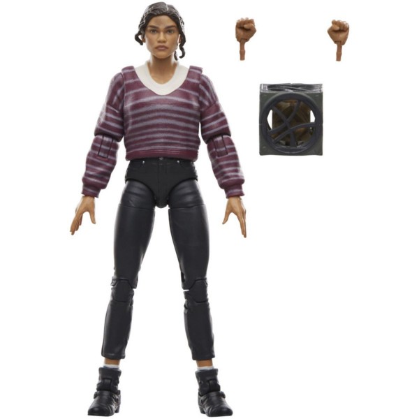 FIGURA DE ACCIÓN MARVEL SPIDERMAN LEGENDS SERIES SIN CAMINO A CASA MJ
