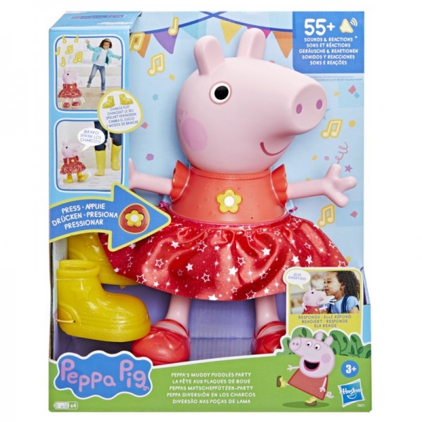 FIGURA PEPPA PIG DIVERSIÓN EN LOS CHARCOS