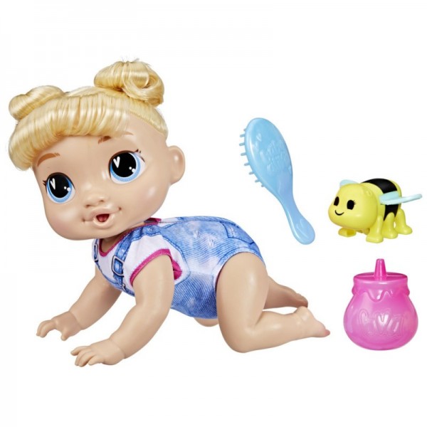 MUÑECA BABY ALIVE GATEA Y JUEGA HARPER HUGS
