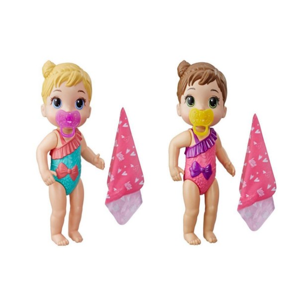MUÑECA BABY ALIVE BEBE CHAPOTEOS Y ABRAZOS SURTIDO
