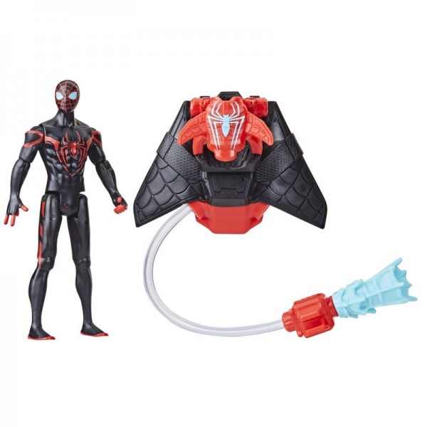 FIGURA DE ACCIÓN SPIDERMAN EPIC HERO SERIES WEB SPLASHERS MILES MORALES