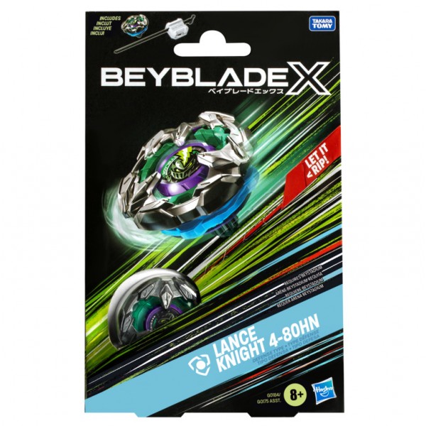 TROMPO BEYBLADE X KIT INICIAL LANCE KNIGHT 4-80HN