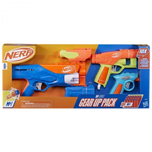 LANZADOR NERF N SERIES GEAR UP PACK