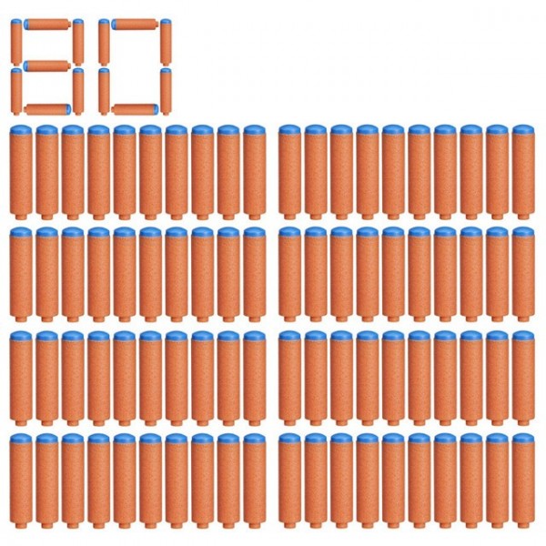 DARDOS NERF N SERIES 80 UNIDADES