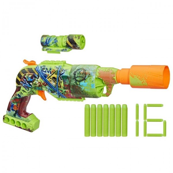 LANZADOR NERF ZOMBIE DRILLER