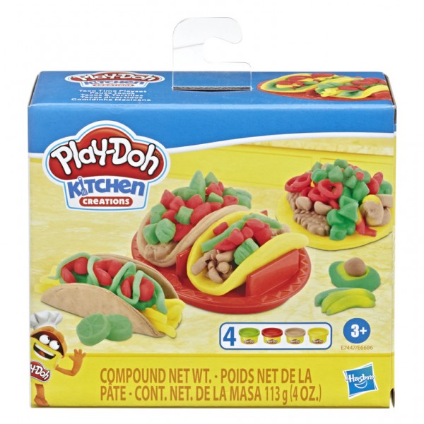 MASAS PLAY-DOH KITCHEN CREATIONS TACOS DIVERTIDOS