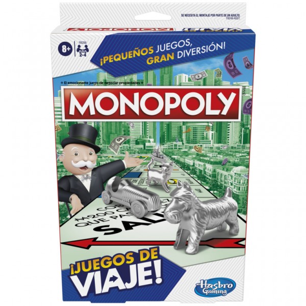 JUEGO DE MESA MONOPOLY GRAB AND GO
