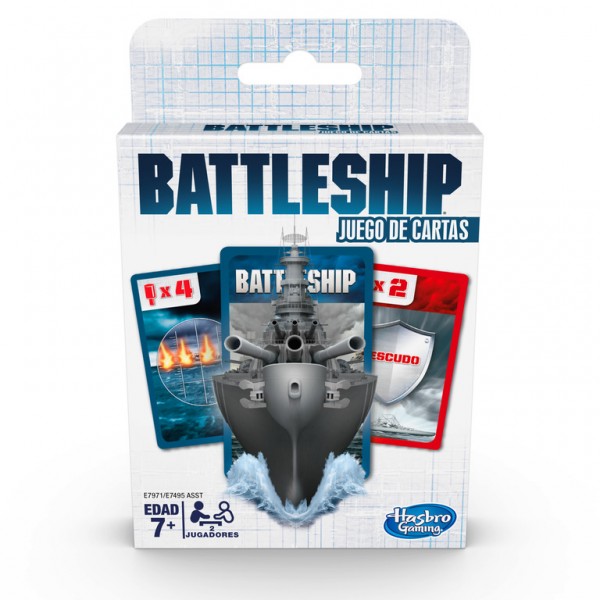 JUEGO DE MESA HASBRO GAMING CARTAS BATTESHIP